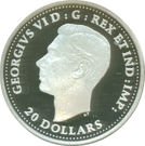 20 Dollars - Elizabeth II (George VI - Patrol Against U-Boats)