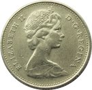 10 Cents - Elizabeth II (2nd portrait; Philadelphia mint)