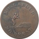 ½ Penny - Perrins Bros (speed the Plough - No labour, No bread)