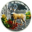 20 Dollars - Elizabeth II (Wandering White-tailed Deer)