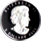 2 Dollars - Elizabeth II (1/10 oz Lynx)