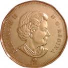 1 Dollar - Elizabeth II (Lucky Loonie)