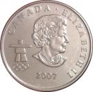 25 Cents - Elizabeth II (Curling)