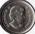 25 Cents - Elizabeth II (Oh! Canada!)