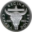 1 Dollar - Elizabeth II (Regina Centennial)