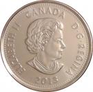 25 Cents - Elizabeth II (War of 1812, de Salaberry)