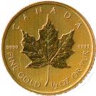 20 Dollars - Elizabeth II (4th Portrait; ½oz. Gold Bullion Coinage)
