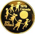 100 Dollars - Elizabeth II (International Year of The Child)