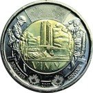 2 Dollars - Elizabeth II (The Battle of Vimy Ridge)