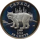 50 Cents - Elizabeth II (Lynx)