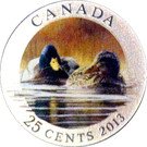 25 Cents - Elizabeth II (Mallard)