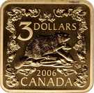 3 Dollars - Elizabeth II (Beaver)