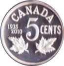 5 Cents - Elizabeth II (George V)