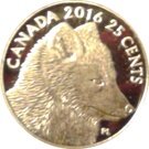 25 Cents - Elizabeth II (Traditional Arctic Fox)