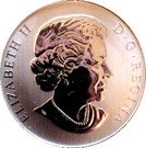 25 Cents - Elizabeth II (Haunted Canada; Ghost Bride)
