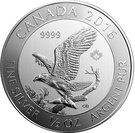 2 Dollars - Elizabeth II (Bald Eagle; ½ oz. Silver Bullion Coinage)