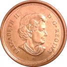 1 Cent - Elizabeth II (4th portrait; magnetic)