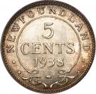 5 Cents - George VI