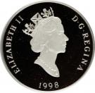 300 Dollars - Elizabeth II (Grey Wolf; platinum)