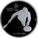 20 Dollars - Elizabeth II (Curling)