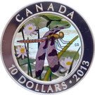 10 Dollars - Elizabeth II (Twelve-Spotted Skimmer)