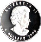 4 Dollars - Elizabeth II (½ oz Lynx)