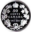 50 Cents - Elizabeth II (Silver Dollar)