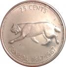 25 Cents - Elizabeth II (Confederation)