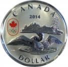 1 Dollar - Elizabeth II (Lucky Loonie 2014)