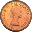 1 Cent - Elizabeth II (1st portrait)