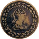 ½ Penny (Imitation Tiffin Token)