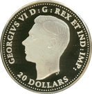 20 Dollars - Elizabeth II  (George VI - Hawker Hurricane)