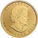 50 Dollars - Elizabeth II (4th effigy; 1 oz. Gold Bullion Coinage)
