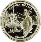 1 Dollar - Elizabeth II (Captain Cook at Nootka Sound)