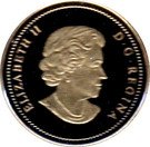 5 Dollars - Elizabeth II (Royal Cypher; Gold)