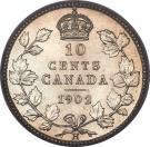 10 Cents - Edward VII