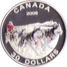 30 Dollars - Elizabeth II (Dog Sled Team)