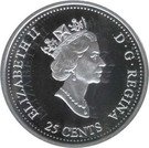 25 Cents - Elizabeth II (Pride; silver)