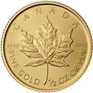 20 Dollars - Elizabeth II (½oz. gold bullion coinage)