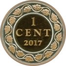 1 Cent - Elizabeth II (Small leaves design - 1908)