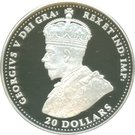 20 Dollars - Elizabeth II  (George V - Royal Aircraft Factory S.E.5A)