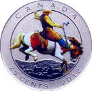 25 Cents - Elizabeth II (Calgary Stampede)