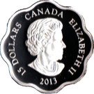 15 Dollars - Elizabeth II (Lunar Lotus; Year of the Serpent)
