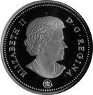50 Cents - Elizabeth II (Canada 150 Logo)