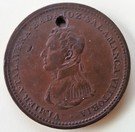 1 Penny Token (Wellington Peninsular token to Vittoria)