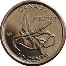 10 Cents - Elizabeth II (Wings of Peace)