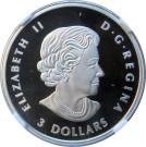 3 Dollars - Elizabeth II (Bald Eagle; ¼oz. Silver Bullion Coinage)