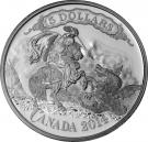 5 Dollars - Elizabeth II (Saint George Slaying Dragon)