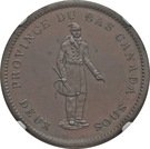 1 Penny / 2 Sous (Bank of Montreal)