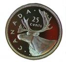 25 Cents - Elizabeth II (Golden Jubilee; Silver)